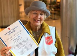 Gjøvik Rotaryklubb støtter innsamlingen til flyktningene