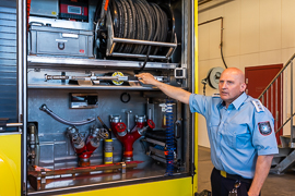 Bedriftsbesøk på Gjøvik Brannstasjon 20 april