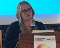 Klubbmøte - besøk av Anne Karin Jønnes