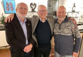 Sommeravslutning med presidentskifte